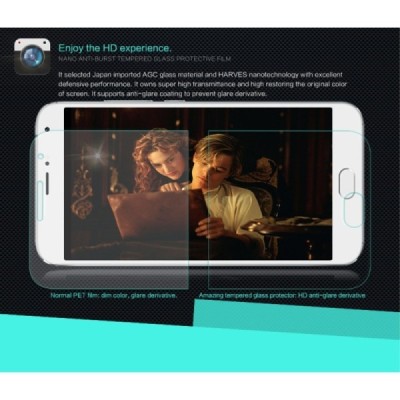 Meizu MX5 „Nillkin“ H Tempered Glass sustiprintos apsaugos apsauginis ekrano stiklas 0.33 mm / Priedai.lt