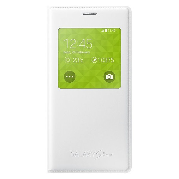 „Samsung“ S View Cover tahke kaaned - valge (Galaxy S5 mini)