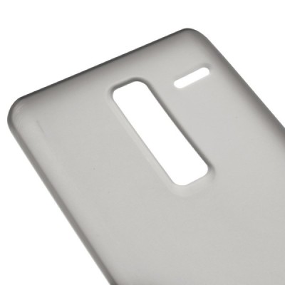 LG Zero (H650E) kieto silikono TPU skaidrus pilkas dėklas - nugarėlė / Priedai.lt