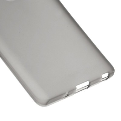 LG Zero (H650E) kieto silikono TPU skaidrus pilkas dėklas - nugarėlė / Priedai.lt