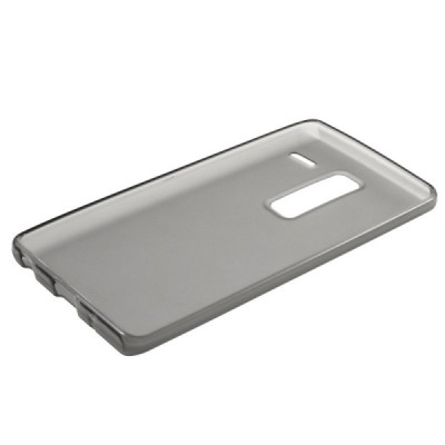 LG Zero (H650E) kieto silikono TPU skaidrus pilkas dėklas - nugarėlė / Priedai.lt