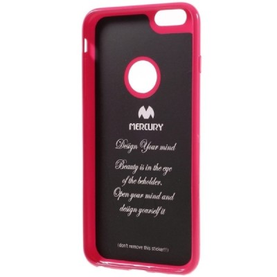 Apple iPhone 6 (6s) tamsiai rožinis (koralinis) Mercury kieto silikono (TPU) dėklas / Priedai.lt