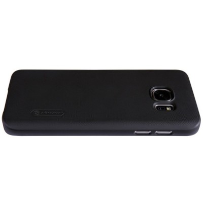 Samsung Galaxy S7 (G930) Nillkin Frosted Shield juodas plastikinis dėklas / Priedai.lt