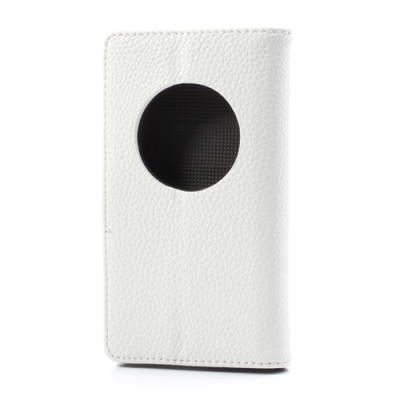 „Litchi“ baltas odinis Nokia Lumia 1020 dėklas (dėkliukas) / Priedai.lt