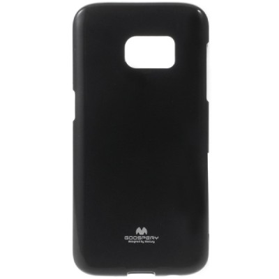 Samsung Galaxy S7 (G930) Mercury juodas kieto silikono tpu dėklas - nugarėlė / Priedai.lt