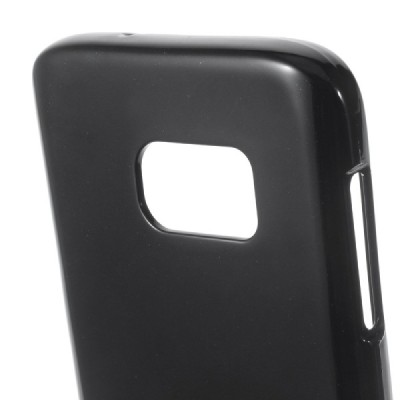 Samsung Galaxy S7 (G930) Mercury juodas kieto silikono tpu dėklas - nugarėlė / Priedai.lt