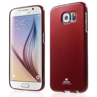 Samsung Galaxy S7 (G930) Mercury raudonas kieto silikono tpu dėklas - nugarėlė / Priedai.lt