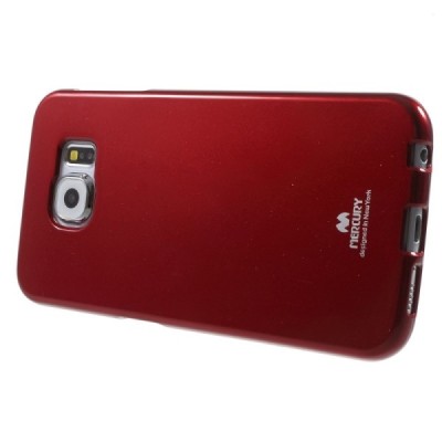 Samsung Galaxy S7 (G930) Mercury raudonas kieto silikono tpu dėklas - nugarėlė / Priedai.lt