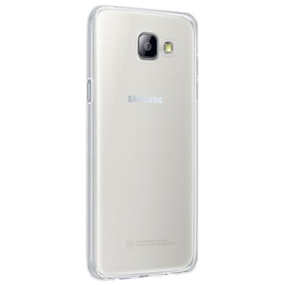 Samsung Galaxy A5 2016 (A510) skaidrus (permatomas) kieto silikono TPU ploniausias pasaulyje bespalvis dėklas / Priedai.lt