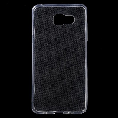 Samsung Galaxy A5 2016 (A510) skaidrus (permatomas) kieto silikono TPU ploniausias pasaulyje bespalvis dėklas / Priedai.lt