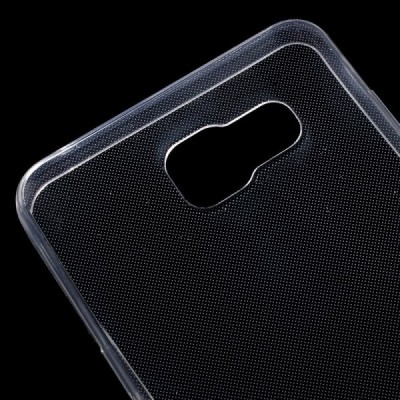 Samsung Galaxy A5 2016 (A510) skaidrus (permatomas) kieto silikono TPU ploniausias pasaulyje bespalvis dėklas / Priedai.lt