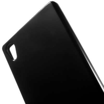 Sony Xperia Z5 Premium kieto silikono TPU juodas dėklas - nugarėlė / Priedai.lt