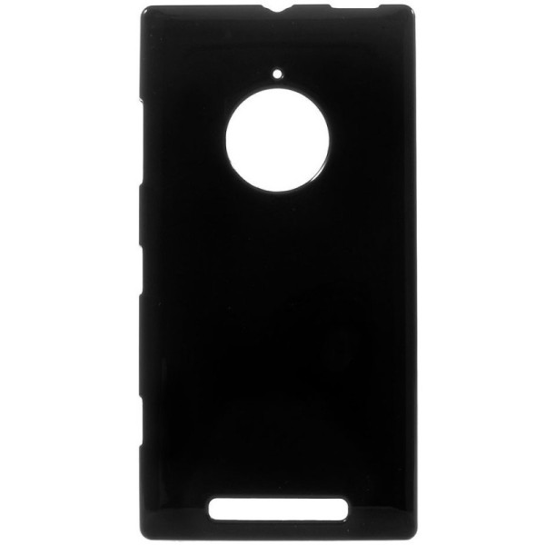 Kõva silikoon (TPU) kaaned - must (Lumia 830)