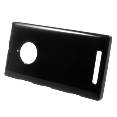 Nokia Lumia 830 kieto silikono TPU juodas dėklas - nugarėlė / Priedai.lt