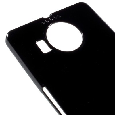Nokia Lumia 950 XL kieto silikono TPU juodas dėklas - nugarėlė / Priedai.lt