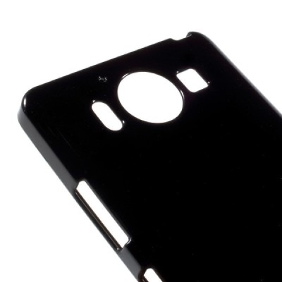 Nokia Lumia 950 kieto silikono TPU juodas dėklas - nugarėlė / Priedai.lt