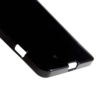 Nokia Lumia 950 kieto silikono TPU juodas dėklas - nugarėlė / Priedai.lt