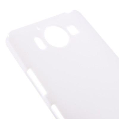 Nokia Lumia 950 kieto silikono TPU baltas dėklas - nugarėlė / Priedai.lt