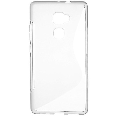 Huawei Mate S kieto silikono TPU skaidrus pilkas dėklas - nugarėlė / Priedai.lt