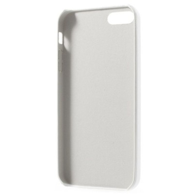 Apple iPhone SE (5, 5s) baltas odinis Slim Leather itin plonas dėklas - nugarėlė / Priedai.lt