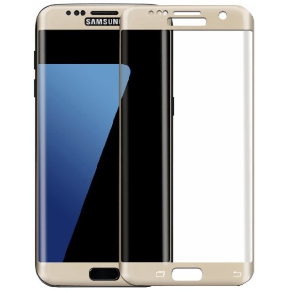 „Mofi“ Tempered Glass kaitsev ekraaniklaas 0.22 mm - kuldne (Galaxy S7 Edge)