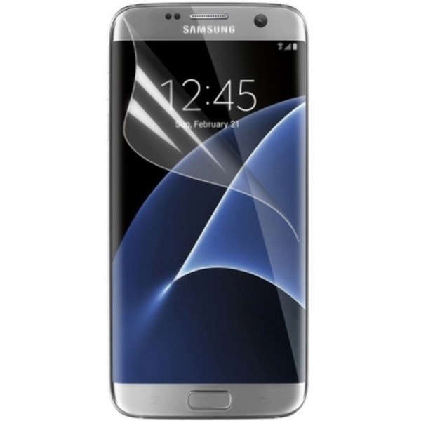 „ISME“ ekraani kaitsekile (täielik katvus) - läbipaistev (Galaxy S7 Edge)