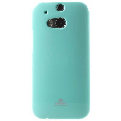 HTC One M8 mėtinis Mercury kieto silikono (TPU) dėklas / Priedai.lt