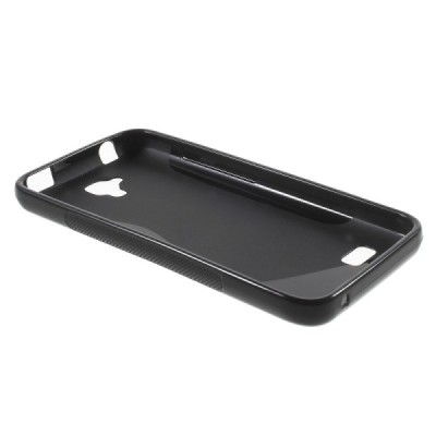 Huawei Y5 kieto silikono TPU juodas dėklas - nugarėlė / Priedai.lt