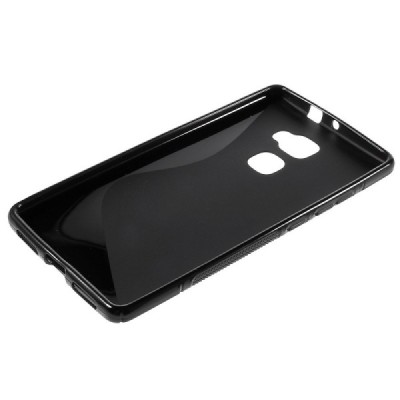 Huawei Mate S kieto silikono TPU juodas dėklas - nugarėlė / Priedai.lt