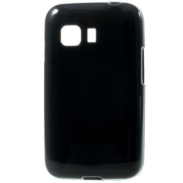 Kõva silikoon (TPU) kaaned - must (Galaxy Young 2)