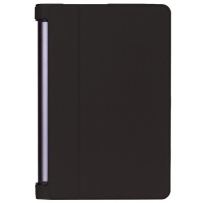 Lenovo Yoga Tab 3 Pro 10.1" ir Yoga Tab 3 Plus 10.1" atverčiamas juodas odinis dėklas (sulankstomas) / Priedai.lt