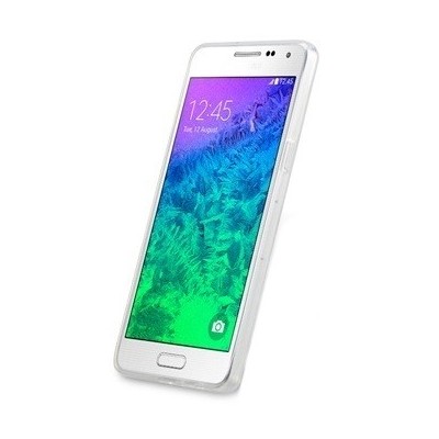 Samsung Galaxy A3 skaidrus (permatomas), matinis kieto silikono TPU dėklas - nugarėlė / Priedai.lt