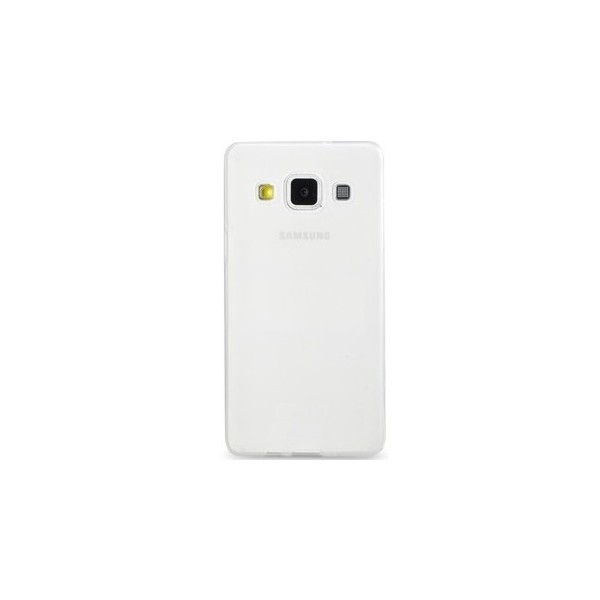 Kõva silikoon (TPU) kaaned - Läbipaistev, matt (Galaxy A5 2015)