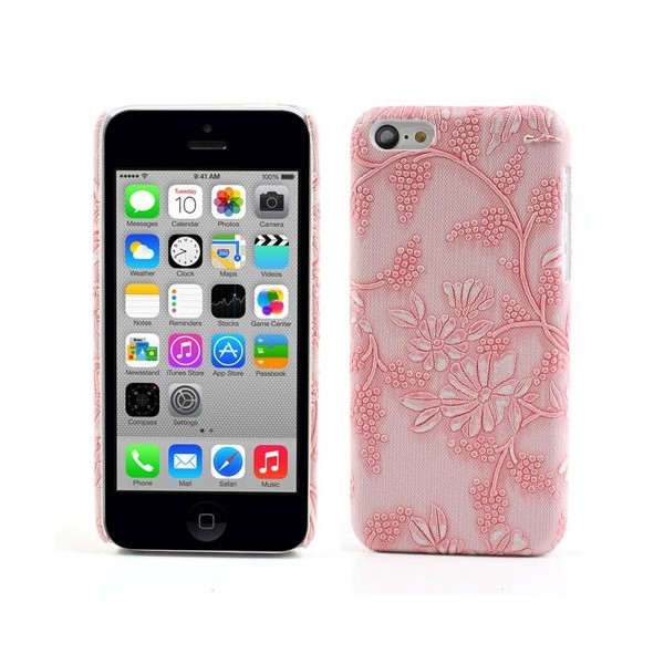 Lilltas plastikust kaaned - roosa (iPhone 5C)