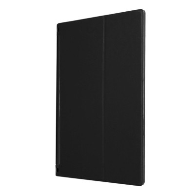 Lenovo Yoga Tab 3 10,1 (YT3-X50L) atverčiamas juodas odinis dėklas (sulankstomas) / Priedai.lt