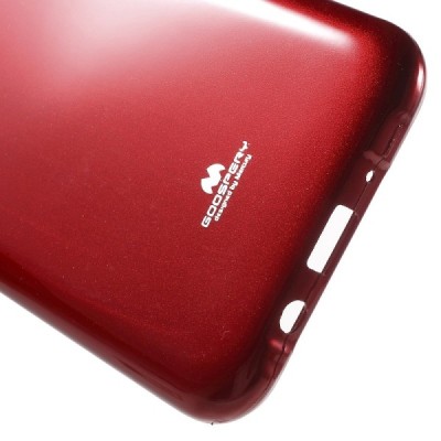 Samsung Galaxy J7 (J700) Mercury raudonas kieto silikono tpu dėklas - nugarėlė / Priedai.lt