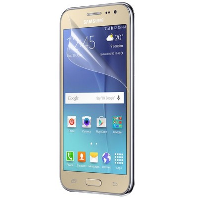 Samsung Galaxy J2 (J200) apsauginė skaidri ekrano plėvelė / Priedai.lt