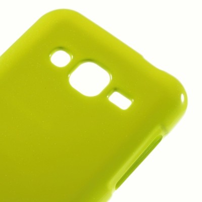 Samsung Galaxy J2 (J200) Mercury žalias kieto silikono tpu dėklas - nugarėlė / Priedai.lt