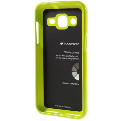 Samsung Galaxy J2 (J200) Mercury žalias kieto silikono tpu dėklas - nugarėlė / Priedai.lt