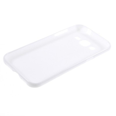 Samsung Galaxy J2 (J200) kieto silikono TPU baltas dėklas - nugarėlė / Priedai.lt