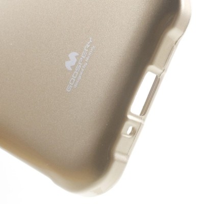 Samsung Galaxy J1 Ace (J110) Mercury auksinis kieto silikono tpu dėklas - nugarėlė / Priedai.lt