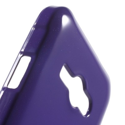 Samsung Galaxy J1 Ace (J110) Mercury violetinis kieto silikono tpu dėklas - nugarėlė / Priedai.lt