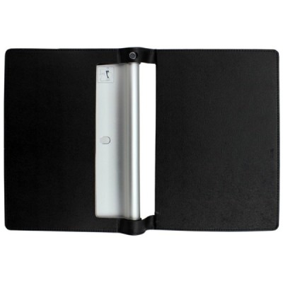 Lenovo Yoga Tablet 2 Pro 13.3 atverčiamas juodas odinis dėklas (sulankstomas) / Priedai.lt