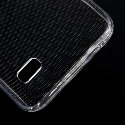 Huawei Y5 (Y560) skaidrus (permatomas) kieto silikono TPU ploniausias pasaulyje bespalvis dėklas / Priedai.lt