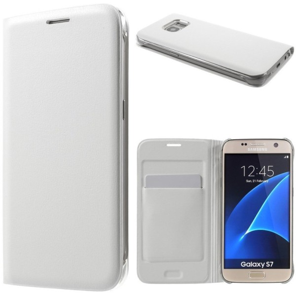„Smart Wallet“ tahke kaaned - valge (Galaxy S7)
