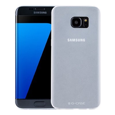 Samsung Galaxy S7 Edge G935 „G-Case“ ploniausias pasaulyje plastikinis skaidrus baltas dėklas - nugarėlė / Priedai.lt