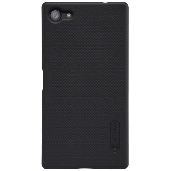 „Nillkin“ Frosted Shield kaaned - must + ekraani kaitse (Xperia Z5 Compact)