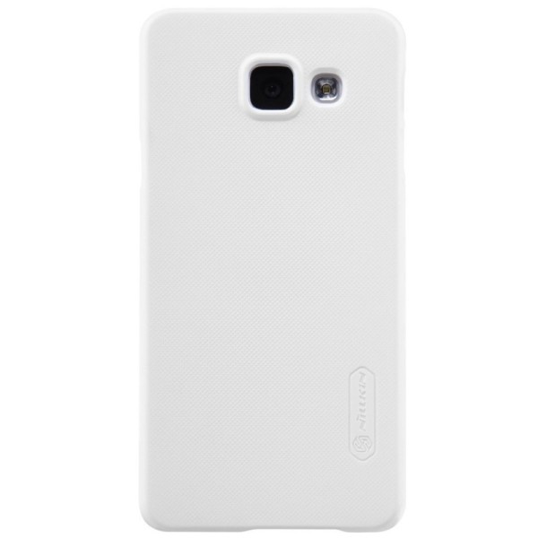 „Nillkin“ Frosted Shield kaaned - valge + ekraani kaitse (Galaxy A3 2016)