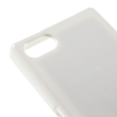 Sony Xperia Z5 Compact baltas Mercury kieto silikono (TPU) dėklas / Priedai.lt