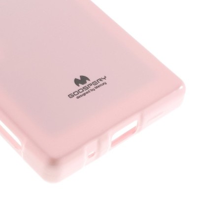 Sony Xperia Z5 Compact šviesiai rožinis Mercury kieto silikono (TPU) dėklas / Priedai.lt